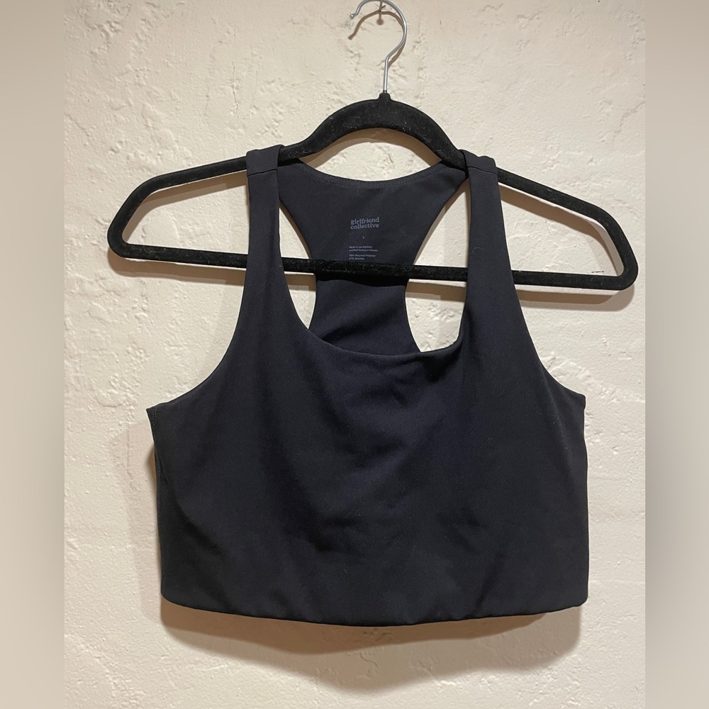 GIRLFRIEND COLLECTIVE Black Women's Sports Bra